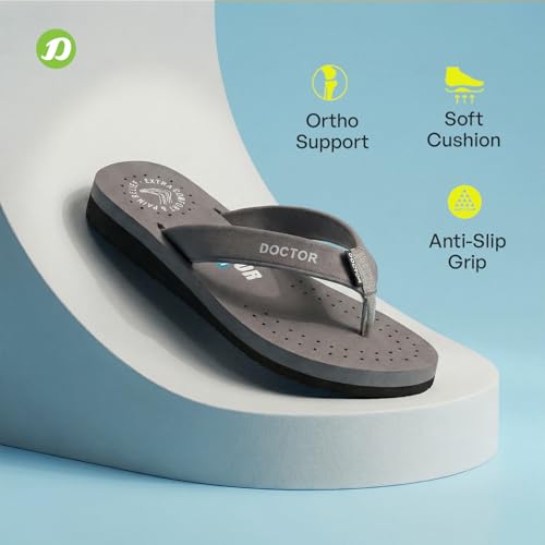 Image of DOCTOR EXTRA SOFT Women's Ortho Care Orthopaedic and Diabetic Feel Good Super Comfort Dr Sliders /Flip-flops /House Slippers [OR-D-16]