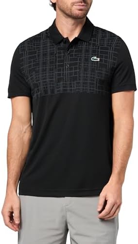 Amazon.co.jp: Lacoste メンズ テニス x Novak Djokovic ポロ