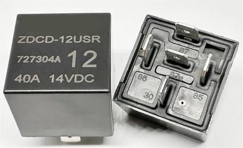 Relé 5 pines ZDCD-12USR para reparar la electrónica del coche