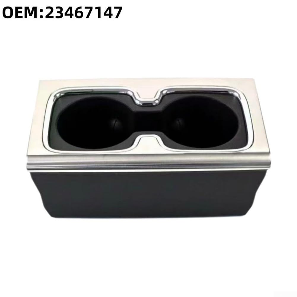 Portavasos ABS Metal para sierra 1500 2014-2018 Repuesto Portavasos(Chorme)