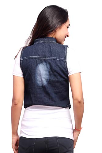 Image of FNOCKS Women's Solid Regular Jacket (JKWJK Black Free Size)