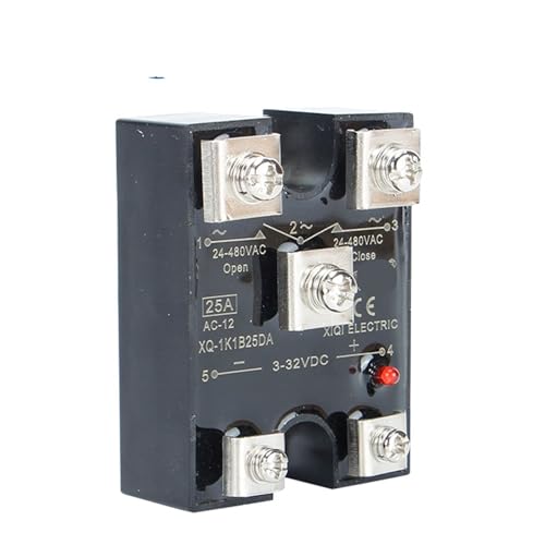 Relais statique SSR 40DA monophasé normalement fermé ouvert CC CA 10A - 3