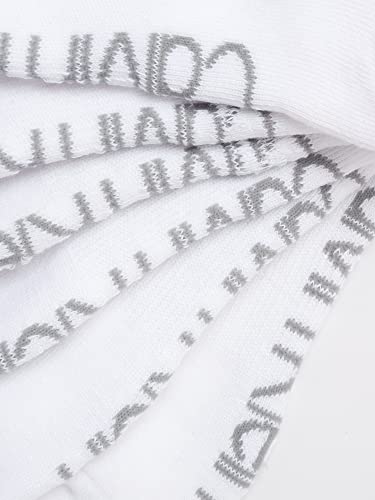 Image of Calvin Klein Mens No Show Socks - 6 Pack Soft Cotton Blend Cushioned Athletic Low Cut Socks for Men for Sports and Running