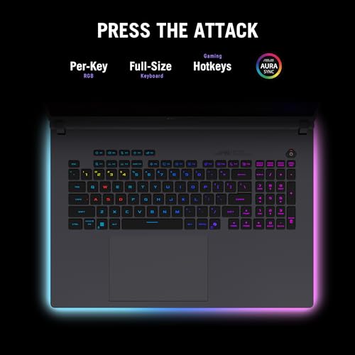 Image of ASUS ROG Strix G18 Gaming Laptop, 18 inch ROG Nebula Display 16:10 2.5K 300Hz /3ms, NVIDIA GeForce RTX 5070 Ti, Intel Core Ultra 9 290HX Plus, 32GB DDR5, 1TB PCIe Gen4 SSD, Wi-Fi 7, Win11 Home, G815LR-DB96