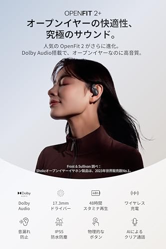 Shokz OpenFit 2+ の商品画像 1