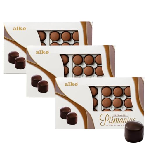 Chocolate Coated Pişmaniye, Traditional Turkish Floss Halva, Gourmet Dessert, 300g - (TÜRK PİŞMANİYESİ), PACK OF 3