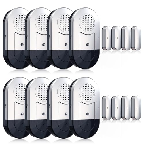 Daytech – Alarme Porte et Fenêtre, Alarme Maison sans Fil pour Enfants et Maison, Installation Facile, Alarme Sonore Réglable, Longue Durée de Piles, pour...