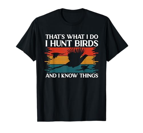 Pheasant Hunting Retro Vintage Upland Bird Hunting T-Shirt