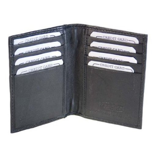 MARSHAL New Bi-fold Leather Credit Card Holder Wallet #76