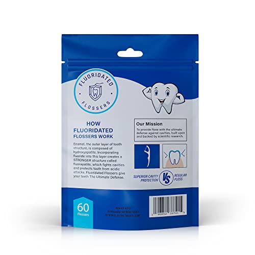 Fluoride Floss Picks. Cavity Resistant Floss. Developed By Dentists. Unflavored Flossers. Shred Resistant Floss. 180 Count. Nylon Floss. Floss Sticks For Adults. Dental Floss With Fluoride. #TOP4