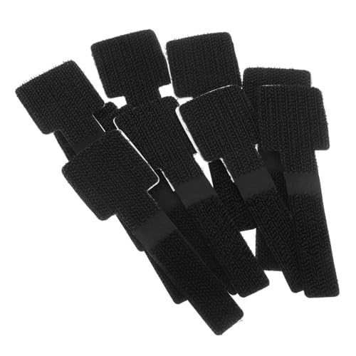 10 unidades de Organizadores Reutilizables para Cables con Adhesivo Fuerte para Gestión de Cables de Electrodomésticos y Carga, Correas Adhesivas para Escritorio y Organización de Cocina miniatura 1