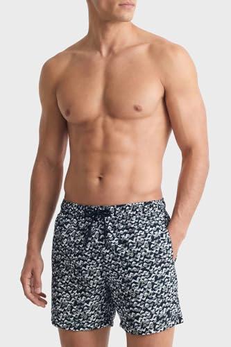 Armani Boxer Maillot de Bain Homme S Bleu Acier - 2