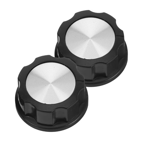 Angoily 2 Piezas Botones de Control para Horno y Freidora de Aire Temporizador Interruptores Resistentes para Cocina Gas Accesorios para Cocinar Saludable y Barbacoa