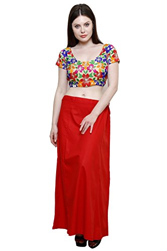 Image of Pistaa combo of 3 Women's Cotton Best Indian Readymade Inskirt Saree petticoats