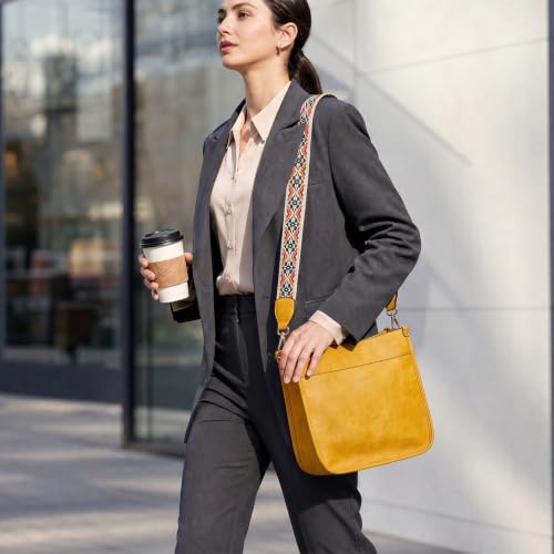 Image of Crossbody Bag Women Vegan Leather Hobo Handbag Trendy Crossbody Shoulder Bag Purses For Women with 2 Adjustable Strap