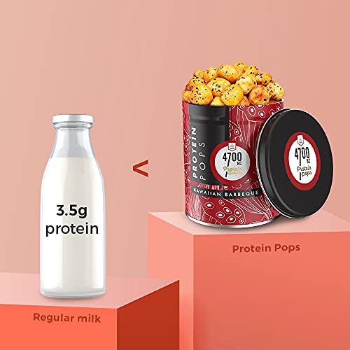 Image of 4700BC Protein Pops (Makhana), Hawaiian Barbeque, Tin, 75g