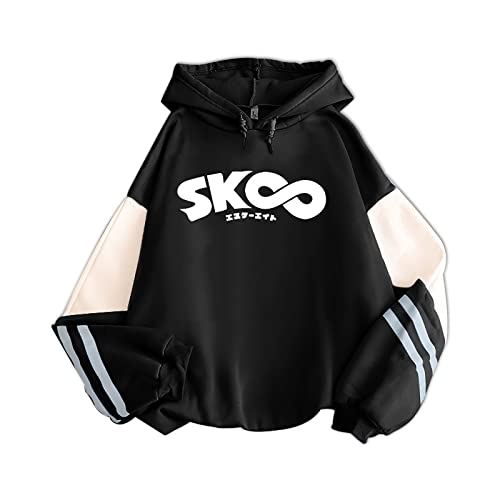 xhomeshop SK8 The Infinity Felpa con Cappuccio da Uomo e da Donna a Manica Lunga Anime Print Casual Sports Pullover Sweatshirt Kyan Reki Cosplay Costumes xhomeshop SK8 The Infinity Felpa con Cappuccio da Uomo e da Donna a Manica Lunga Anime Print Casual Sports Pullover Sweatshirt Kyan Reki Cosplay Costumes