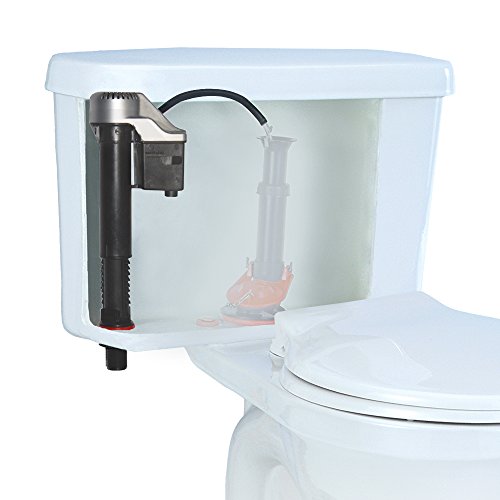 Korky 528Mp Quietfill Platinum Fill Valve-Fits Most Toilets-Easy To Install-Made In Usa, Universal 99%, Black #TOP2