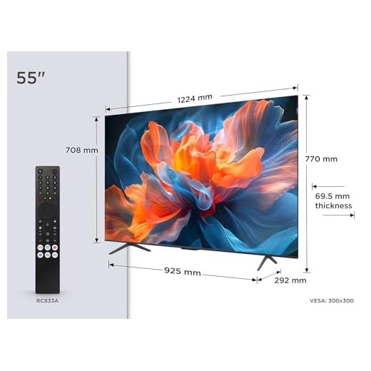 TCL 55T8C 55 Zoll QLED Smart Fernseher