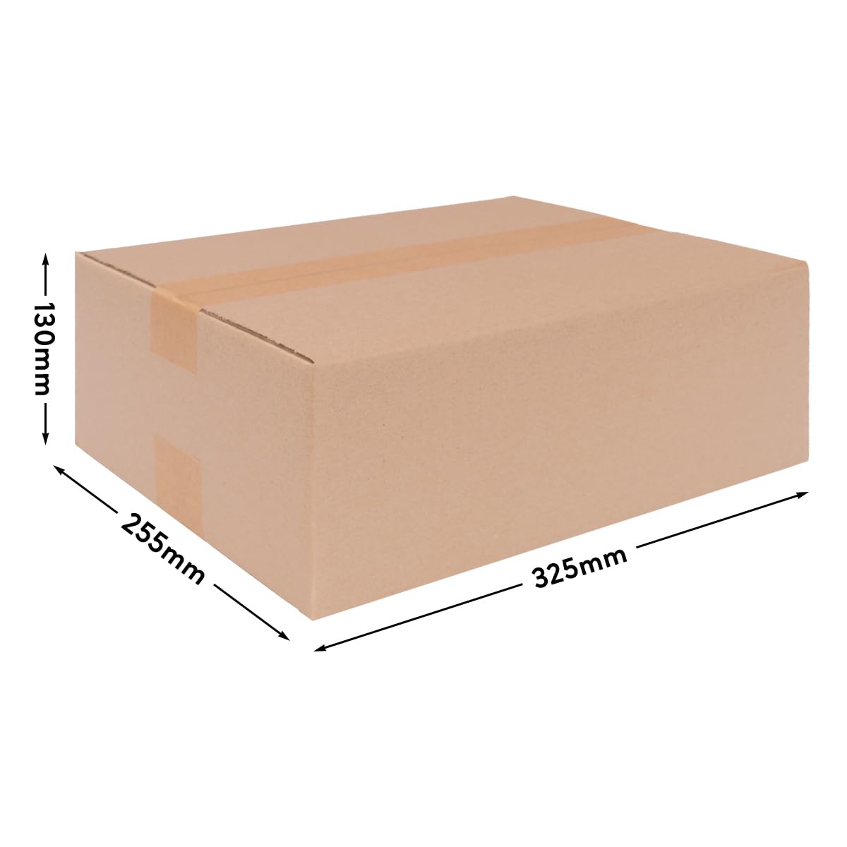verpacking 100 cajas plegables cajas de envío DHL cajas 320 x 250 x 120 mm, KK-50, 1-corrugado, cartón plegable, caja plegable de cartón, caja de envío, caja de embalaje, caja de cartón