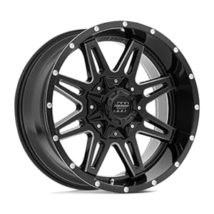Pro Comp Alloys PXA42 20X9.5 6X135/5.5 G-BLK MILL -6MM – PXA8142-29539