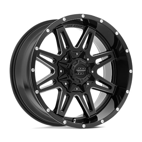 Pro Comp Alloys PXA42 20X9.5 6X135/5.5 G-BLK MILL -6MM - PXA8142-29539