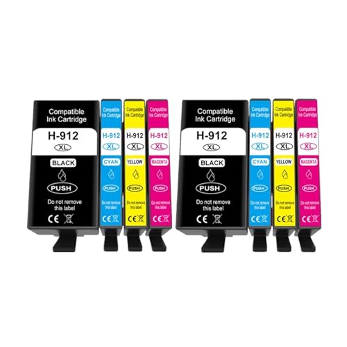 Cartouche d'encre 912XL pour remplacer vos réservoirs vides sans effort