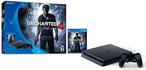 PlayStation 4 Slim 500GB Console - Uncharted 4 Bundle Discontinued