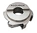 Accusize Industrial Tools 4 inch Dia Indexable Shell Mill Cutter, 75 Degree Positive Rake with 6 SPG422 Inserts, 3509-0014