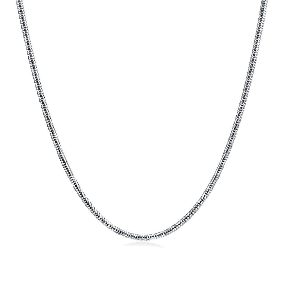 Parnika (Formerly MJ 925 Unisex Snake Design Silver Chain in Pure 92.5 Sterling Silver for Women | Chandi Ki Chain | (2mm, 20) (B074YLZNHP) Amazon Price History, Amazon Price Tracker