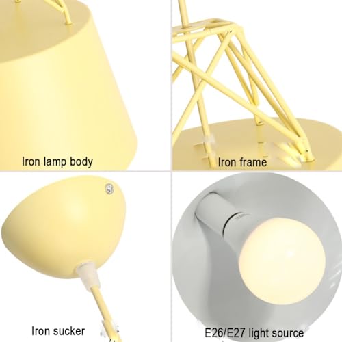 Lámpara de techo ajustable para techos altos que elimina sombras en islas de cocina 7