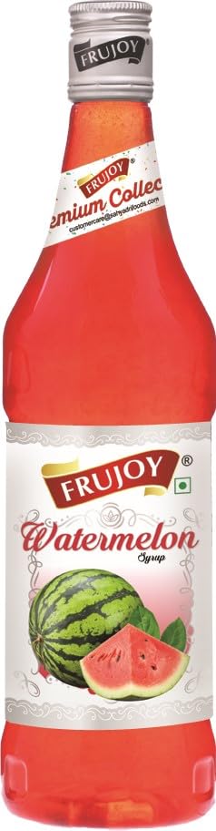 Frujoy Watermelon Syrup 750ml | For Fruit Mocktail | Cocktail | Milk Shake| Falooda | Baking Essentials (B0CXTJ1YNW) Amazon Price History, Amazon Price Tracker
