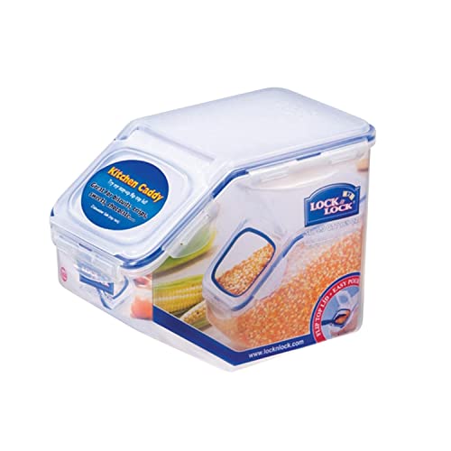 Pote hermético grande Porta Arroz e Cereais Lock&Lock 5 Litros