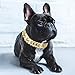 SOONHUA - Collana per cani e animali domestici, taglia piccola, media, accessorio per orsacchiotto Bulldog francese
