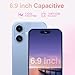 Deepbito Unlocked Phones I16 Plus 5G Cell Phone Android 13 Smart Phones 8GB+256GB/6.7