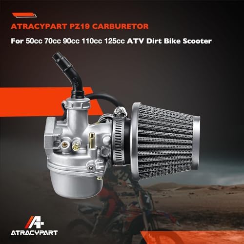 PZ19 Carburetor with 35mm Air Filter for 50cc 70cc 80cc 90cc 110cc 125cc ATV Dirt Pit Bike Taotao Honda CRF Scooter Go Karts — view 3