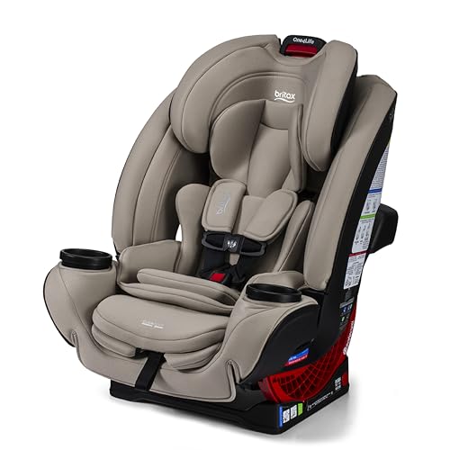 Image of Britax One4Life All-in-One Car Seat, Up to 10 Years of Use, Rear Facing, Forward Facing, & Booster Modes, Extended Rear-Facing, ClickTight Installation & Breathable SafeWash Fabrics - Teak