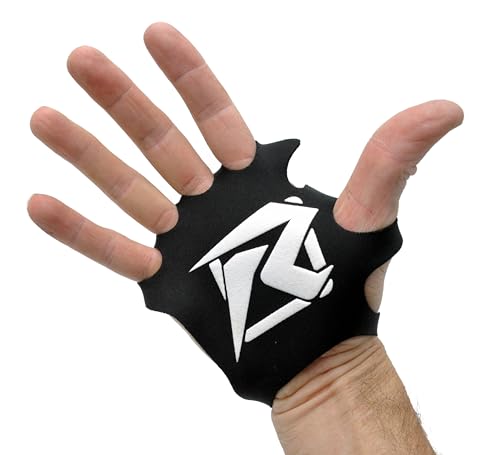Risk Racing Palm Protectors – Anti-Blister Hand Guards for Motocross, Dirt Bike & ATV Riding – Vibration Reducing, Ultra-Thin Palm Protection, Wear Under Gloves - Size Large