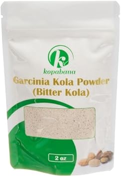 Pó de Garcinia Kola / Pó de Cola Amarga / 56 g - 100% Natural e Orgânico