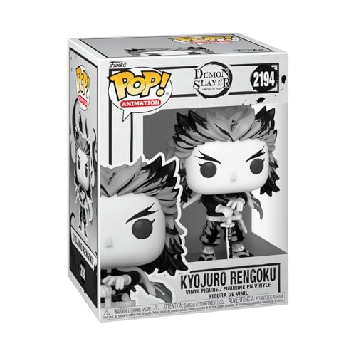 Funko Pop! Animation: Demon Slayer - Rengoku - Sumi-Ink - Collectable Vinyl Figure - Gift Idea - Official Merchandise - Toys for Kids & Adults - Anime Fans - Model Figure for Collectors