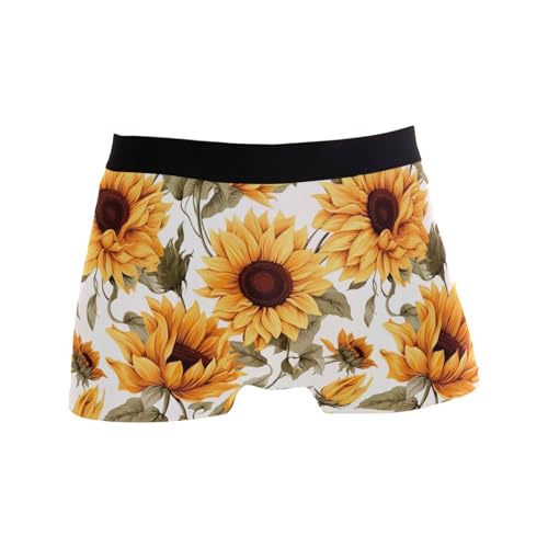 Sunflower Flower Men's Boxer Briefs S 202a3783
