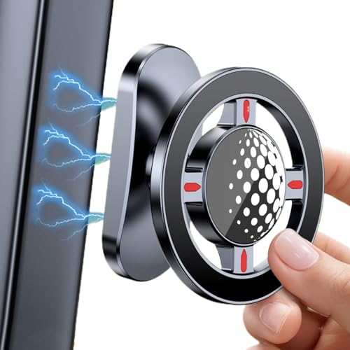 Support magnétique pour smartphone rotatif 360 en alliage pour golfeurs et golfeuses