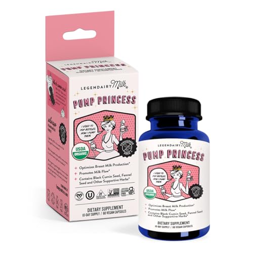 Image of Legendairy Milk Organic Pump Princess Lactation Blend, 60 CT