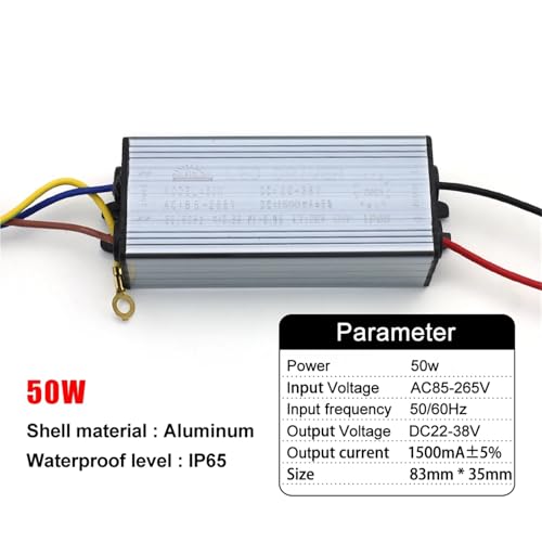 Driver LED para iluminar jardines transformador estanco IP65 300mA AC 6