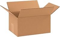 Vista 40 de Secure Seal - Paquete de 100 cajas de cartón corrugado de 8 x 4 x 4 pulgadas