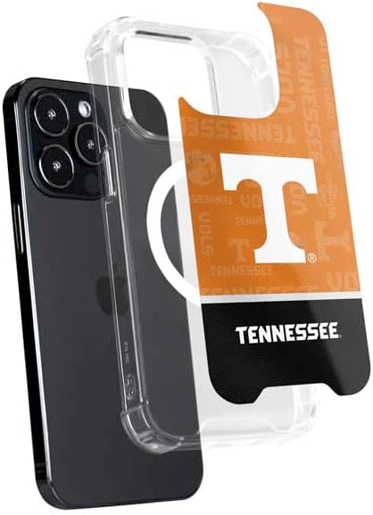 Skinit Phone Case Compatible with MagSafe iPhone 16 Pro Max - Officially Licensed University of Tennessee Split Jersey Design
