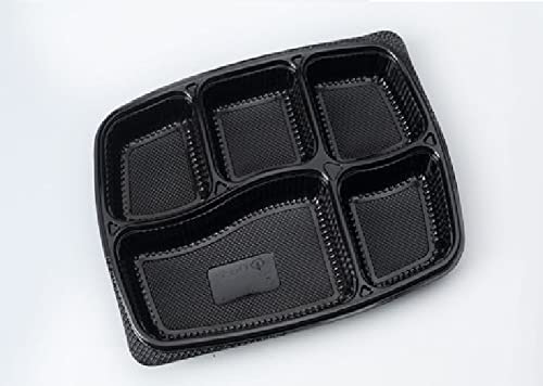 See full amazon price history chart for SGE Shopping Meal Tray with lid Set of 25 Microwave Safe 5 Compartment Plates for Dinner, Lunch,nUnbreakable Made of 100% BPA Free Food Grade Virgin Plastic Black SGE Shopping Meal Tray with lid Set of 25 Microwave Safe 5 Compartment Plates for Dinner, Lunch,nUnbreakable Made of 100% BPA Free Food Grade Virgin Plastic Black (B09W33B525) Amazon Price History, Amazon Price Tracker