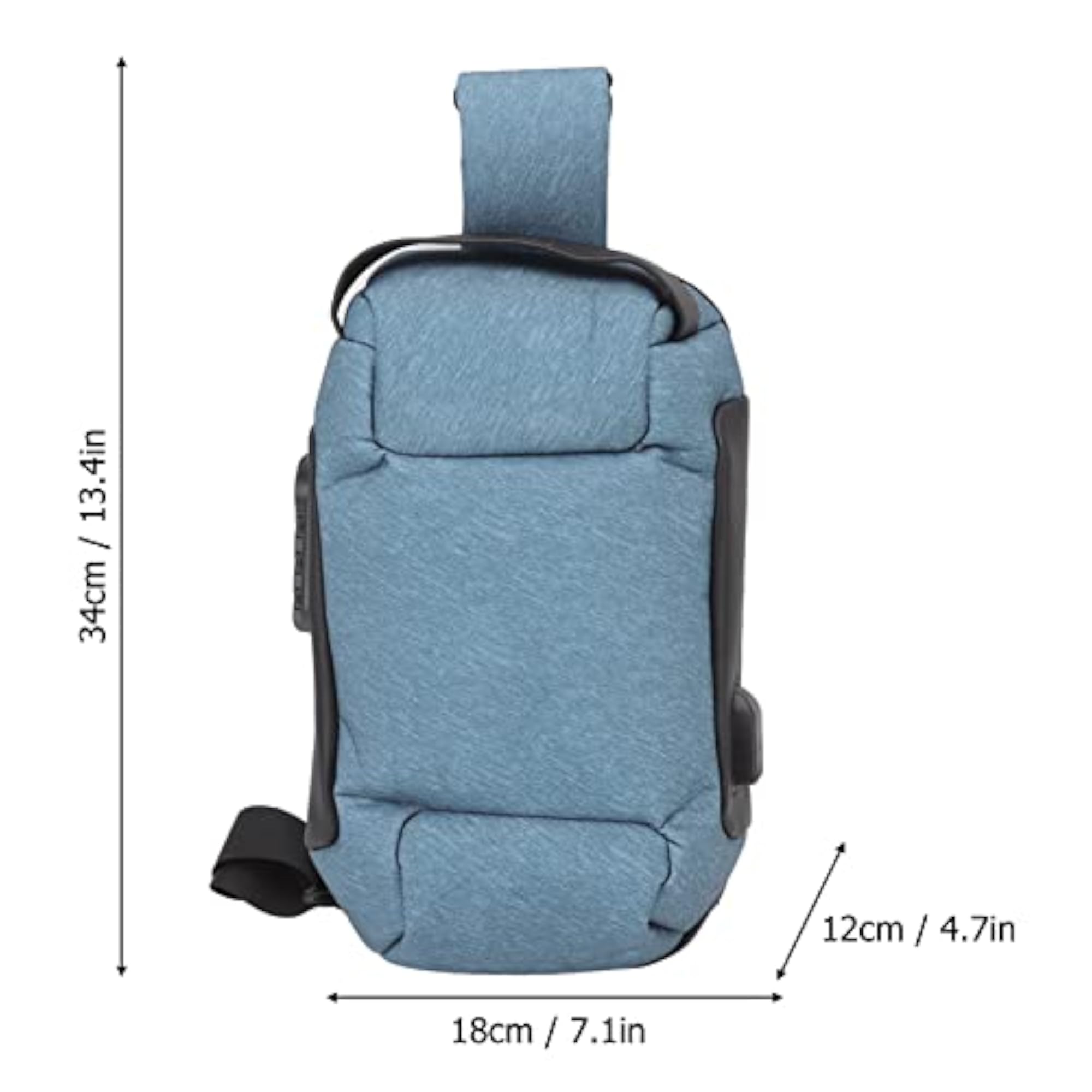 Shoulder Chest Bag, Waterproof Anti-Theft Sling Bag