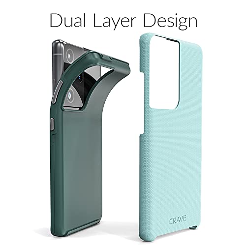Image of Crave Dual Guard for Samsung Galaxy S21 Ultra Case - Aqua