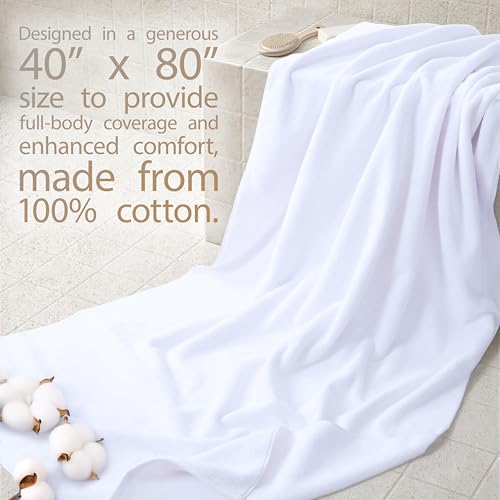 Drap de bain 101 x 203 cm contre le froid à la sortie de douche - 3